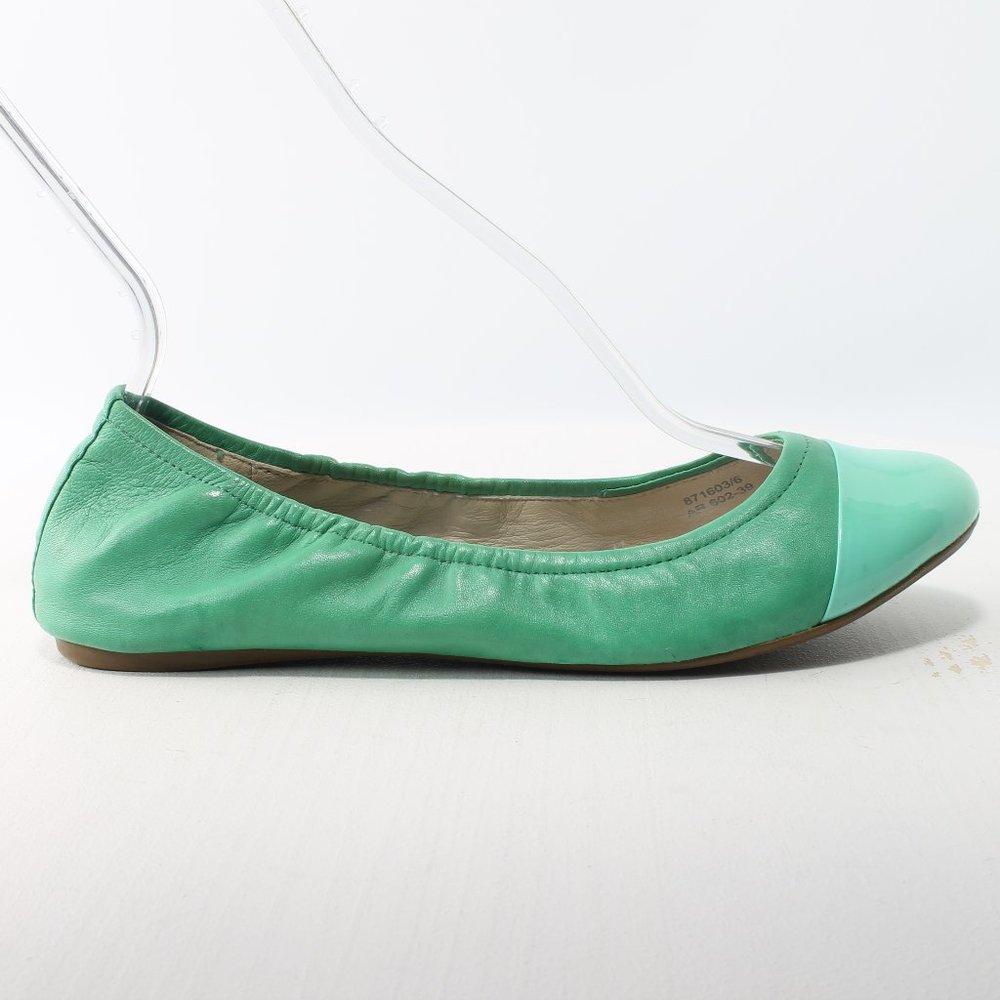 BODEN Ballerina Flats Teal Green Women's Shoe Size EU39 US8